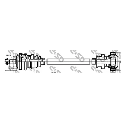    MB E W124 2.5D-3.0D 84-93 ../. 235005 GSP
