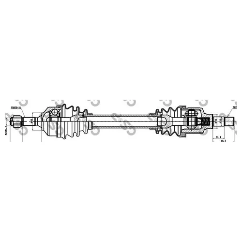    PEUGEOT 206 1.6 98-00 . 245031