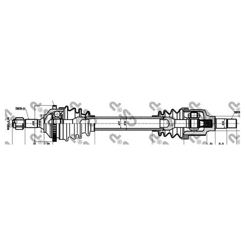    PEUGEOT 206 1.4HDI-1.6 98- . +ABS 245032