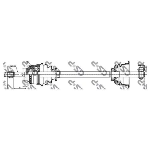    RENAULT CLIO II/KANGOO 1.2-1.9DTI 98-09 . +ABS 250004