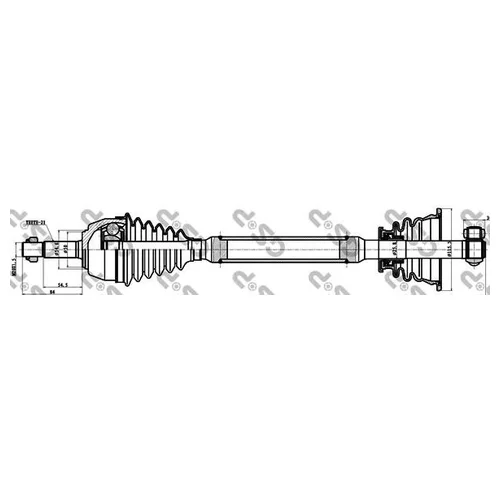    RENAULT MEGANE I 1.4-2.0 96-03 . -ABS JB1/2/JC5 250055