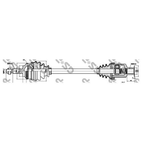    RENAULT CLIO II/KANGOO 1.5DCI 01-09 . +ABS 250260