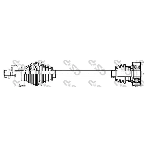    AUDI A3 II/SKODA/GOLF V-VI 1.6 03- . 261097