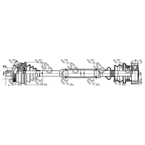    AUDI A4 I-II/VW PASSAT V 1.6-2.0 94-05 . +ABS 299111