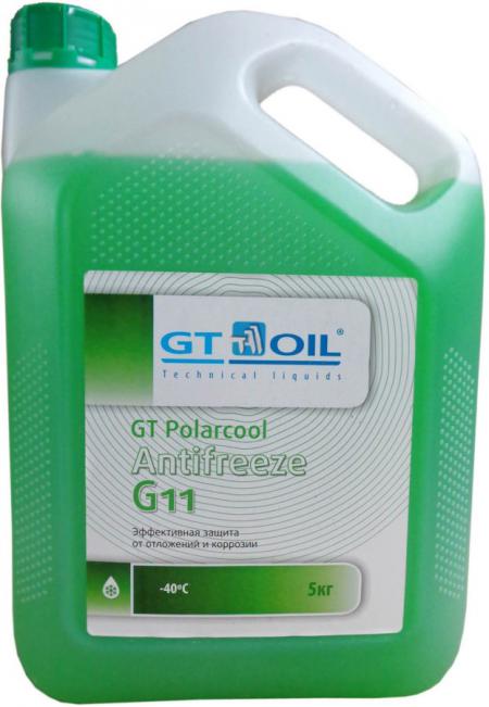 ОХЛАЖДАЮЩАЯ ЖИДКОСТЬ GT OIL POLARCOOL G11 5 Л 1950032214014