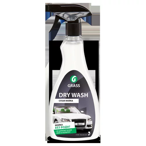 ШАМПУНЬ СУХАЯ МОЙКА DRY WASH ТРИГГЕР 0.5Л GRASS 211605