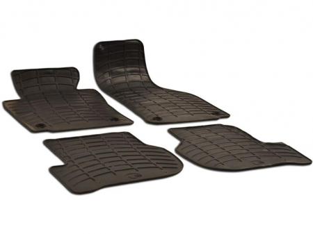 КОВРИКИ САЛОНА SKODA OCTAVIA II 2008-2012 (С ФИКСАТОРАМИ) ЧЕРНЫЕ STR3200188