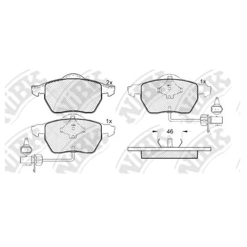 - .  FR VAG A4/6, OP VECTRA, SAAB 9-3 PN0188W