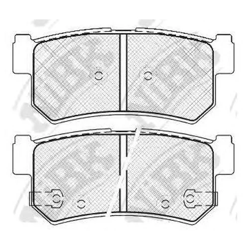 К-Т ТОРМ. КОЛОДОК RE S.Y. REXTON, KORANDO, ACTYON PN0440