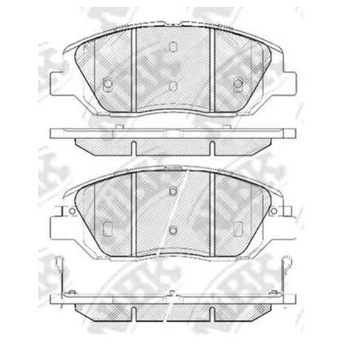 - .  FR HY SANTA FE 05-, KIA SORENTO PN0446