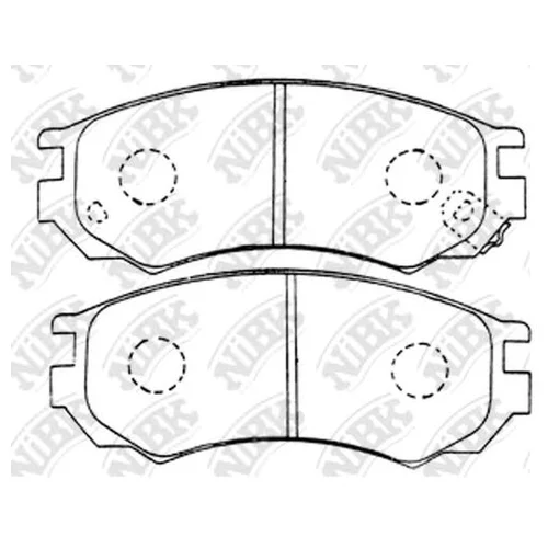   NISSAN 100 NX 2.0 91-93/ALMERA 2. PN2268