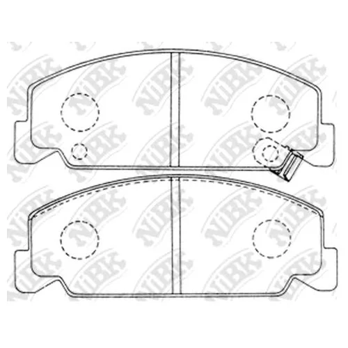 PN8190_ . Honda Civic PN8190 NiBK
