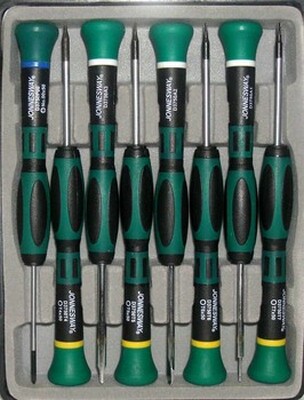 ОТВЕРТКИ 8 ПРЕДМЕТОВ ДЛЯ ТОЧНЫХ РАБОТ JONNESWAY D3750T18S D3750T18S