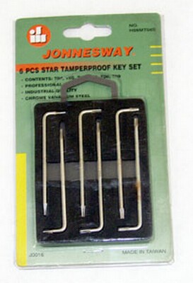   - TORX 6     4-9 JONNESWAY H09MT06S