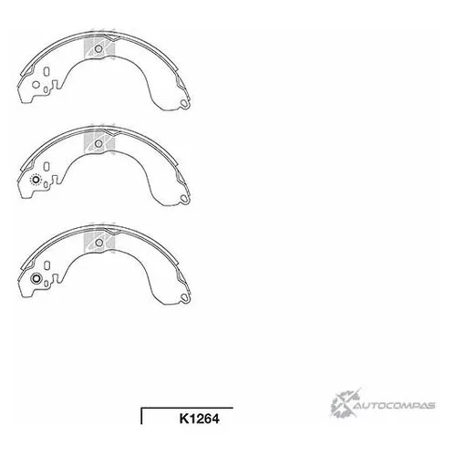 КОЛОДКИ RE D4060-EN00A;C01070 K1264