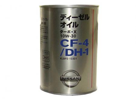NISSAN 10W-30 TURBO XCF-4/DH-1 (1Л) МОТОРНОЕ МАСЛО ДЛЯ ДИЗЕЛЬНЫХ ДВИГАТЕЛЕЙ KLBF0-10301