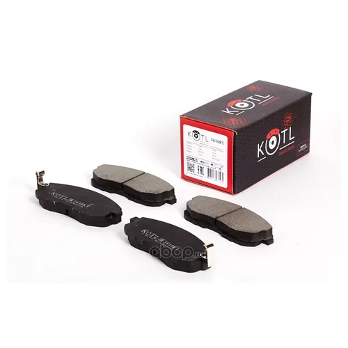 КОЛОДКИ ТОРМОЗНЫЕ NISSAN JUKE/MAXIMA/TEANA/TIIDA/SUZUKI SX4 ПЕРЕД. С ИНД.ИЗНОСА 3616KT