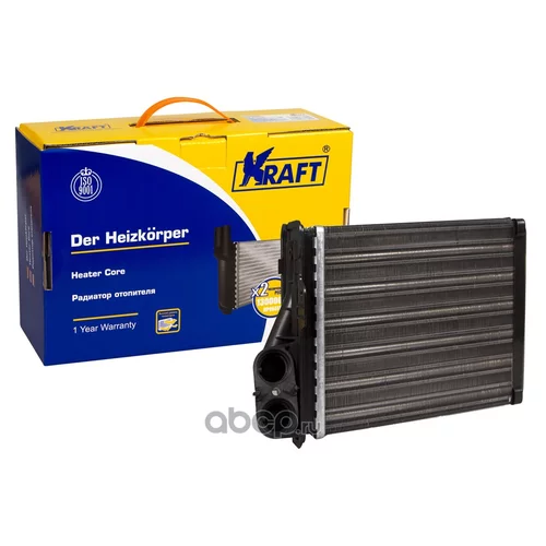 РАДИАТОР ОТОПИТЕЛЯ RENAULT LOGAN (04-)/LADA LARGUS (12-)  ОЕМ 6001547484 КТ 1040 KT104060