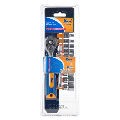 НАБОР ИНСТРУМЕНТА 12 ПРЕДМ. (1/4) KT700320