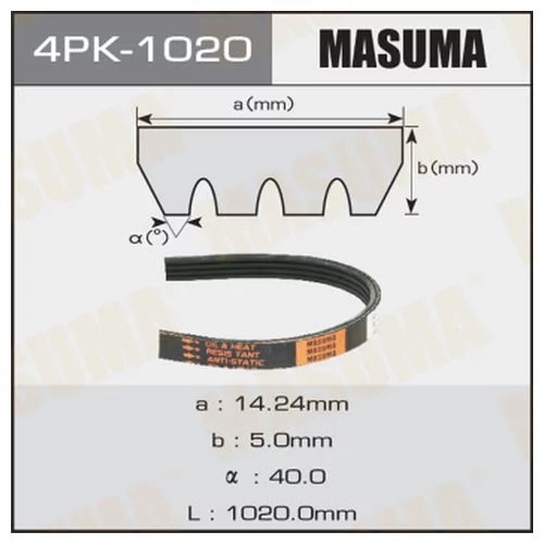 РЕМЕНЬ РУЧЕЙКОВЫЙ MASUMA 4PK-1020