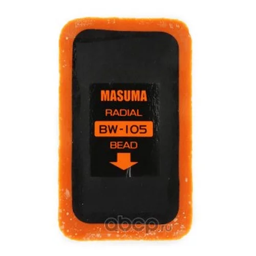 ЗАПЛАТКИ MASUMA БОКОВЫХ ПОРЕЗОВ 62Х105MM BW-105