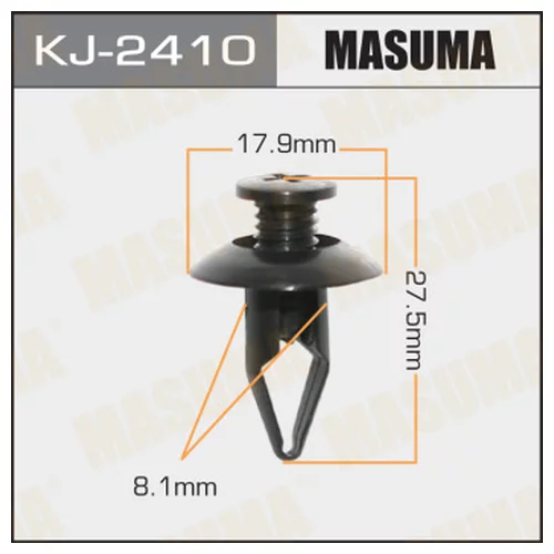 КЛИПСА АВТОМОБИЛЬНАЯ (АВТОКРЕПЕЖ) MASUMA   2410-KJ  [УП.50] KJ2410