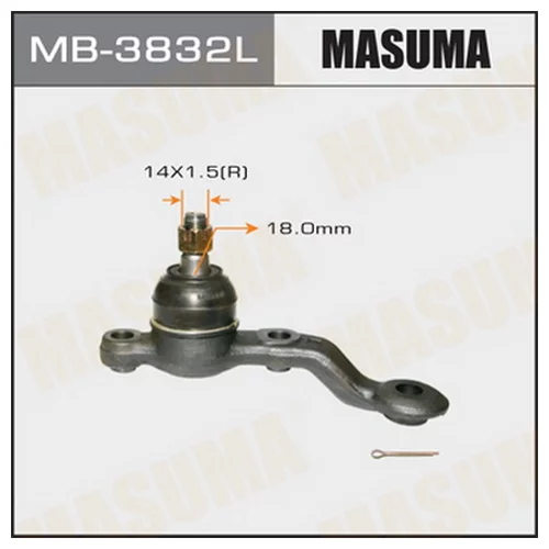   MASUMA   FRONT LOW MARK II, CRESTA, CHASER/ GX100, JZX100, JZX101, LX100  . 1. MB-3832L