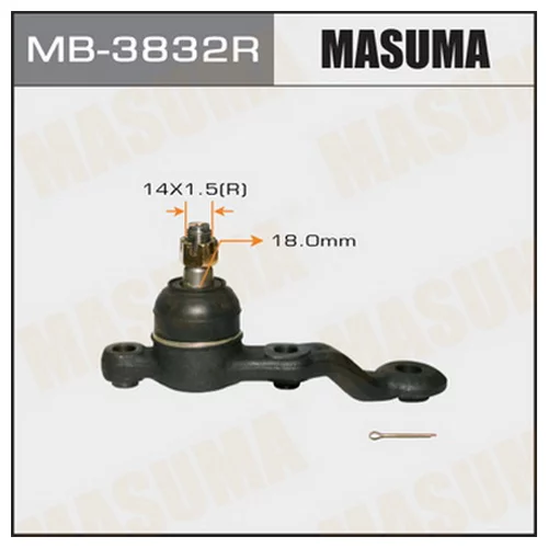   MASUMA   FRONT LOW MARK II, CRESTA, CHASER/ GX100, JZX100, JZX101, LX100  . 1. MB-3832R