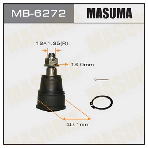   MASUMA   FRONT LOW/CR-V/RD4, RD5 MB-6272