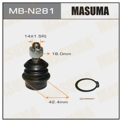ШАРОВАЯ ОПОРА MASUMA MBN281