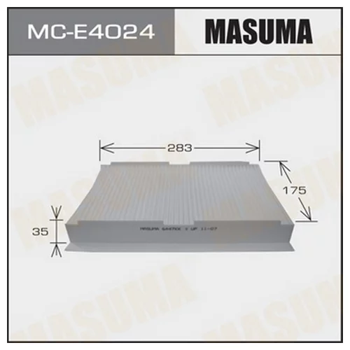 ВОЗДУШНЫЙ ФИЛЬТР САЛОННЫЙ  АС-  MASUMA  (1/40)  PEUGEOT/ 307/ V1400, V1600, V2000   00- MC-E4024