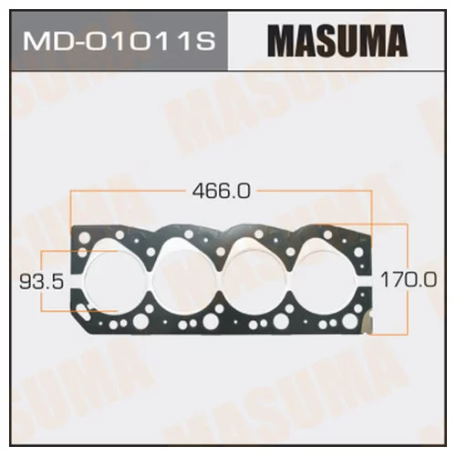 ПРОКЛАДКА ГОЛОВ.БЛОКА MASUMA  2L-T  (1/10) MD-01011S