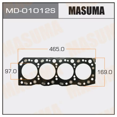 ПРОКЛАДКА ГОЛОВ.БЛОКА MASUMA  3L, 5L  (1/10) MD-01012S