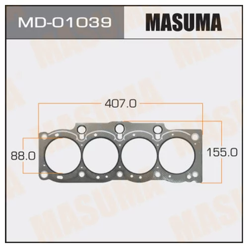 ПРОКЛАДКА ГОЛОВ.БЛОКА MASUMA  5S-FE MD-01039