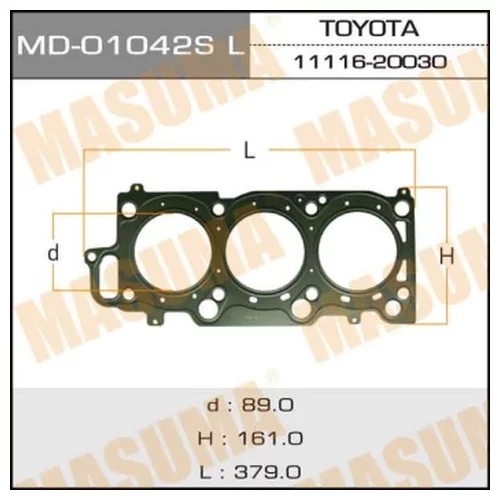  . MASUMA  1MZ-FE  LH (1/10) MD01042SLH