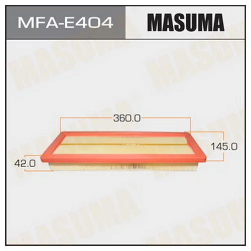 ВОЗДУШНЫЙ ФИЛЬТР  MASUMA  (1/40)  PEUGEOT/ 308/ V1600   07- MFAE404