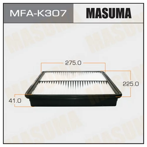 ВОЗДУШНЫЙ ФИЛЬТР  MASUMA  (1/40)  KIA/ SORENTO/ V2400   09- MFAK307