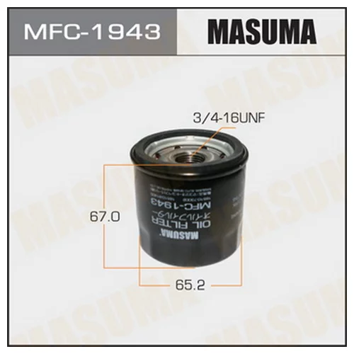 ФИЛЬТР МАСЛЯНЫЙ MASUMA   C-932 MFC-1943 MFC-1943