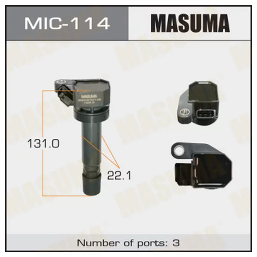 КАТУШКА ЗАЖИГАНИЯ MASUMA, EJ-DE, EJ-VE, M100A MIC114