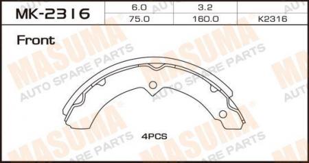 КОЛОДКИ БАРАБАННЫЕ R------T MK-2316