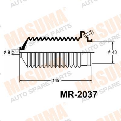 РУЛЕВОЙ РЕЙКИ ПЫЛЬНИК MASUMA MR-2037 MR-2037