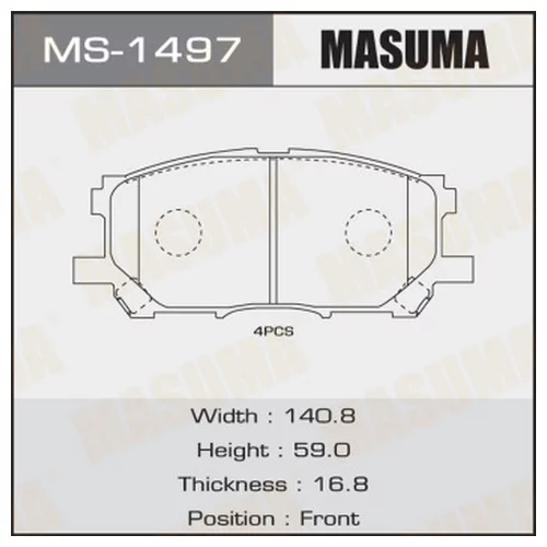    MASUMA  AN-687  (1/12) MS-1497