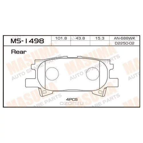    MASUMA  AN-688K  (1/12)   MS-1498 MS-1498