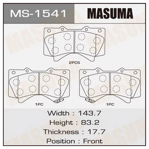    MASUMA  LAND CRUISER/UZJ200 FRONT   (1/12) MS-1541