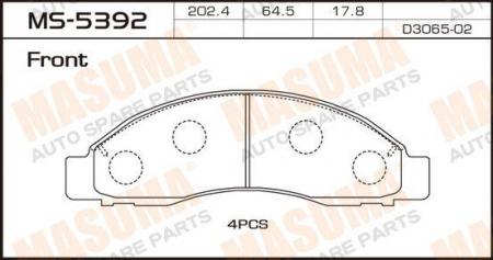 КОЛОДКИ ДИСКОВЫЕ AN- MS-5392