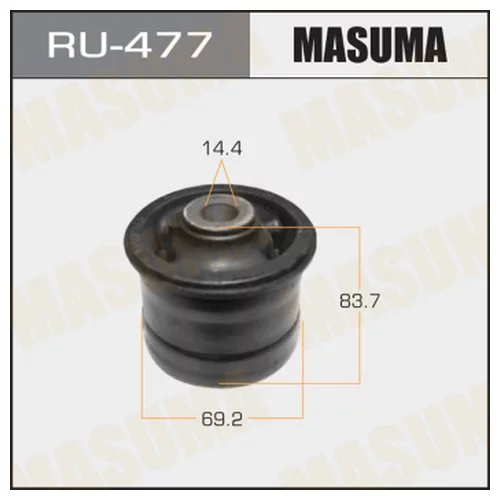  MASUMA  AURIS.NZE151.ZRE152 REAR RU-477