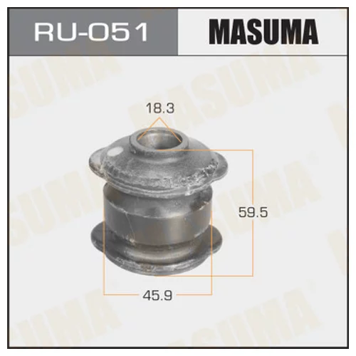 САЙЛЕНТБЛОК MASUMA  ВСТАВКА В RU-098 И -099 COROLLA /AE10#/ FRONT LOW Ru-051