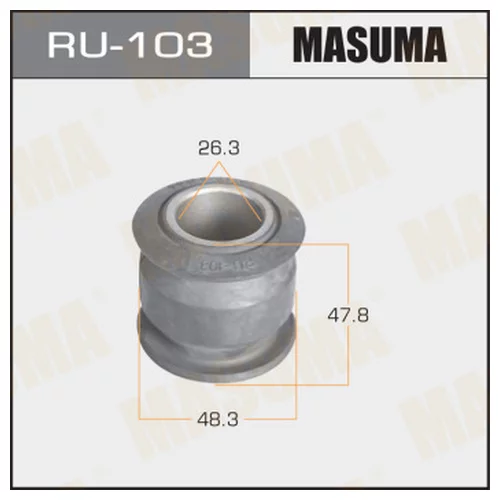 САЙЛЕНТБЛОК  MASUMA  SAFARI /Y6#/ FRONT,REAR Ru-103
