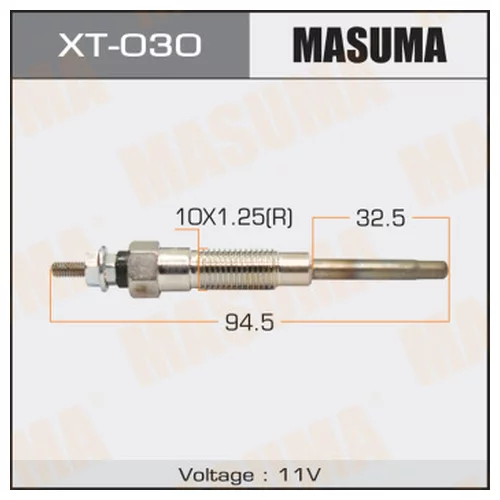 СВЕЧА НАКАЛИВАНИЯ MASUMA   PT-155 /1N-T, 5L     (1/10/100) XT-030