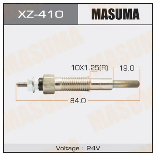 СВЕЧА НАКАЛИВАНИЯ MASUMA   PZ-701 /VS     (1/10/100) XZ-410